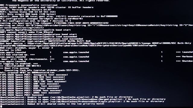 OS X Mountain Lion verbose boot on HP ProBook 4530s смотреть онлайн