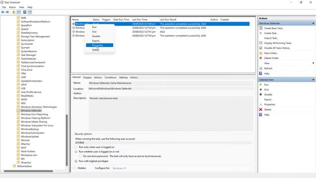 Schedule Microsoft Windows Defender Scan In Windows 11 смотреть онлайн