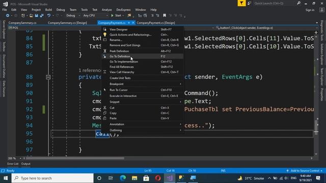 Point of Sale system C# - Complete Project - Part 78-Company payment setting смотреть онлайн