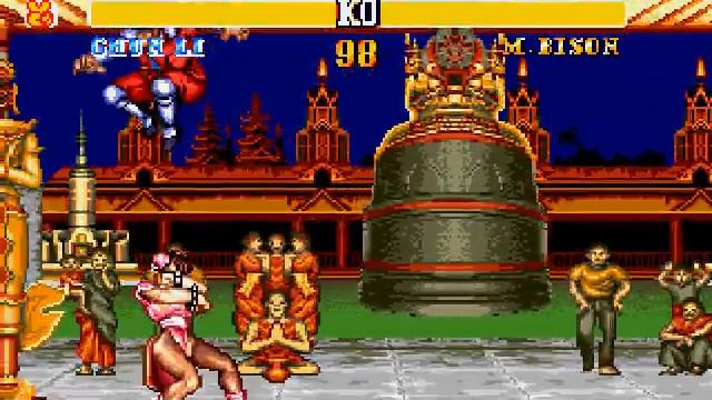Street Fighter 2 - Chun Li vs. M. Bison on Hardest Difficulty (Sega Genesis) смотреть онлайн