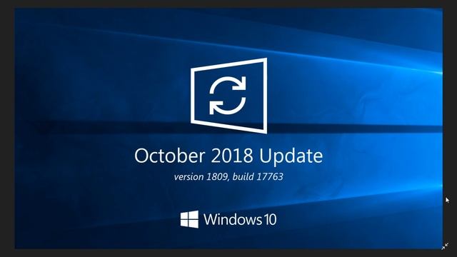 Not seeing Windows 10 October 2018 update no worries it is only on 6 % of PCs смотреть онлайн