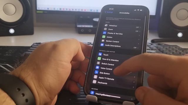 How to iPhone enable touch screen home button (assistive touch) смотреть онлайн