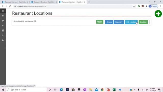 How to update the hours of operation for online ordering? смотреть онлайн