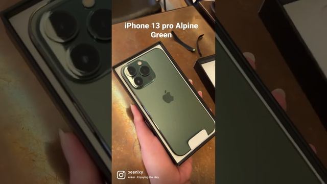 iPhone 13 Pro Alpine Green #iphone13pro #apple #iphone смотреть онлайн