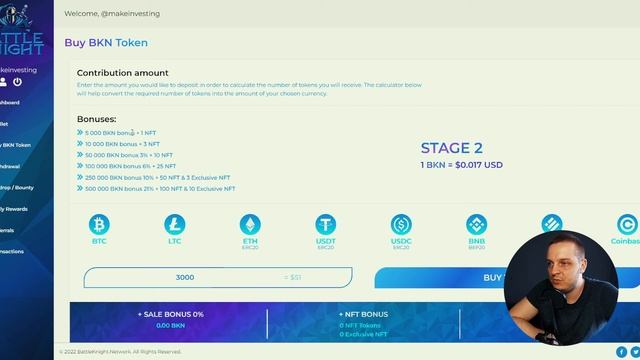 Получаем Airdrop от NFT игры Battle Knight Обзор игры и лутаем токены бесплатно смотреть онлайн