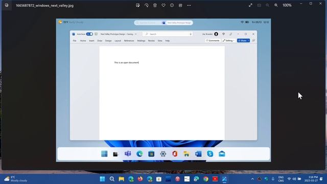 Windows 12 More hints that floating taskbar and desktop screen are Next Valley смотреть онлайн