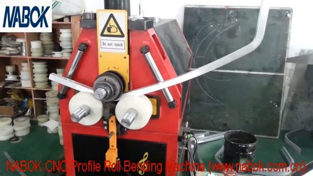 NABOK Machinery CNC Profile Roll Bending Machine Mode. NBM-A12T смотреть онлайн
