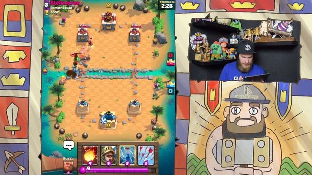 ⛱ RISCUOTO TUTTE LE RICOMPENSE DEL PASS ROYALE 2 !!! #🐷 | Clash Royale | смотреть онлайн