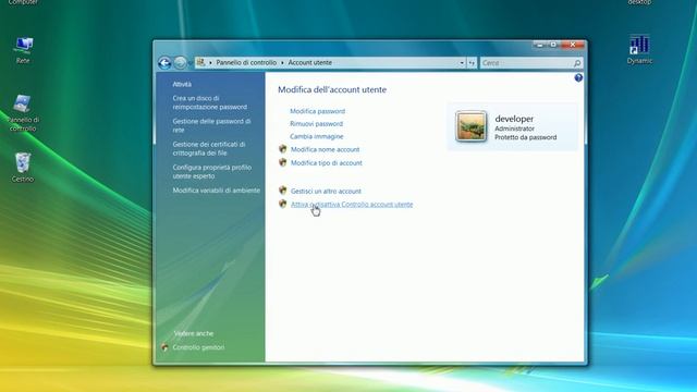Windows Vista - Disabilitare controllo account utente смотреть онлайн