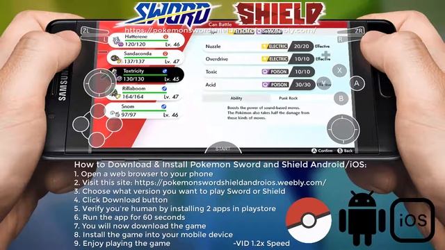 Cómo ejecutar Pokemon Sword y iOS Descargar смотреть онлайн