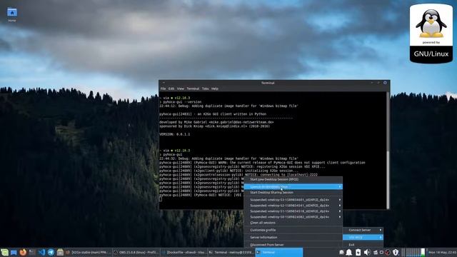 X2Go - No issue with pyhoca gui смотреть онлайн