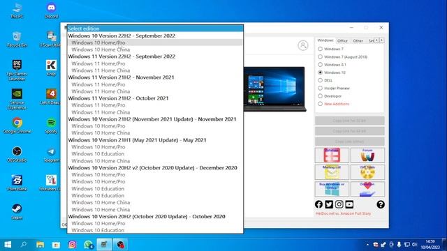 CARA DOWNLOAD FILE ISO WINDOWS ORIGINAL LANGSUNG DARI SERVER MICROSOFT