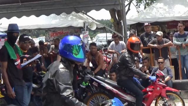 PART 7/18 125cc Sprint Test Drag Racing Kubang Menerong Mac 2018 смотреть онлайн