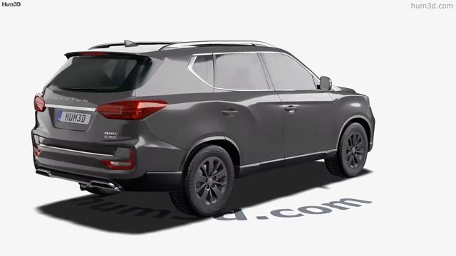 SsangYong Rexton 2024 3D model by 3DModels.org смотреть онлайн
