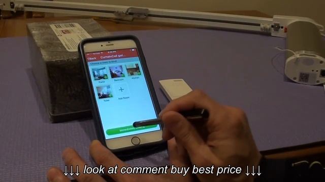 Install Iphone App to control Motorized Curtain Rod CL920C3 wifi смотреть онлайн