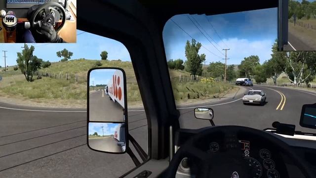 Trucking from a Quarry | American Truck Simulator | Thrustmaster Wheel Cam | Timelapse смотреть онлайн