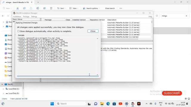MINGW-64 for Windows 11 | Step-by-Step Tutorial смотреть онлайн