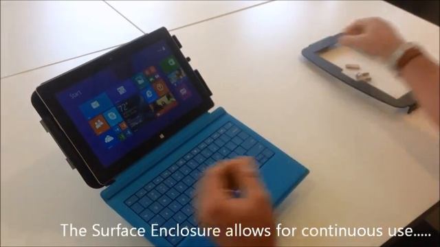 Surface Enclosure Kiosk - NEW Surface 3 Surface Pro 3 Surface Pro 4 Tablet Workstation смотреть онлайн