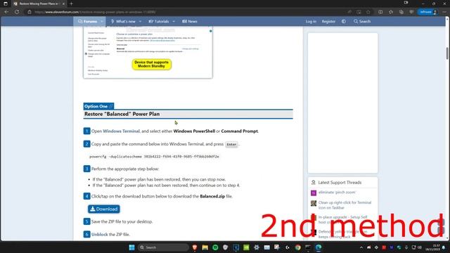 How To Enable Missing High Performance Plan in Windows 11 | Restore Power Plan Option смотреть онлайн