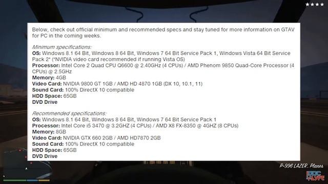 GTA V For PC Delayed To March 24th | REAL PC Specs Revealed смотреть онлайн