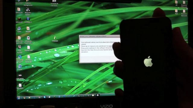 Jailbreak iPhone 4,3GS, iPod Touch 4G,3G With LimeRa1n смотреть онлайн