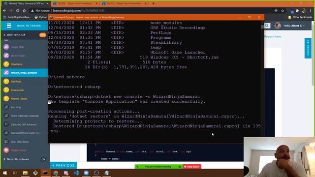 set up for console new c# смотреть онлайн