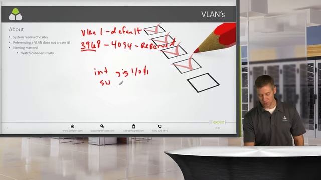 CCIE Data Center VOD: Implementing VLANS смотреть онлайн