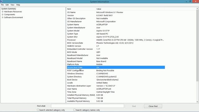 Windows 8.1: Does your computer support SLAT? Secure Boot? UEFI? Find out! смотреть онлайн