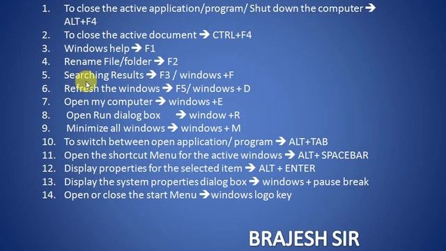 MS-WINDOWS || BASIC TUTORIAL HINDI PART 2 || WINDOWS || CAREER DEVELOPING || BRAJESH SIR смотреть онлайн