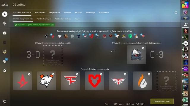 Moje typy na PGL! - PICK'EM CS:GO MAJOR STOCKHOLM 2021 смотреть онлайн