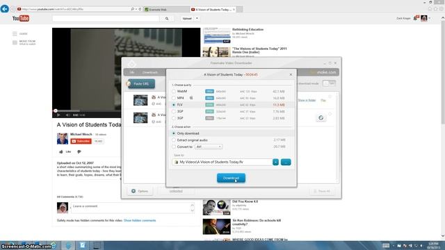 Download an Internet Video Using Freemake Video Downloader смотреть онлайн
