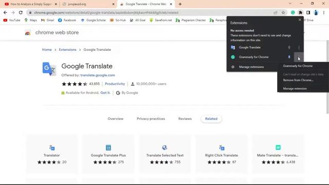 How to Add Google Translate Extension in Chrome || How to Translate a Web Page to any Language смотреть онлайн