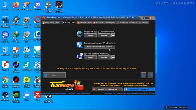 How to use tweaking.com windows repir tool смотреть онлайн