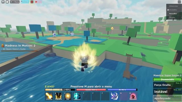 SOBREVIVI 100 DIAS NO MELHOR JOGO DE DRAGON BALL NO ROBLOX смотреть онлайн