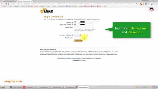 How to create Amazon Web Services AWS EC2 VPS free trial for 1 year смотреть онлайн