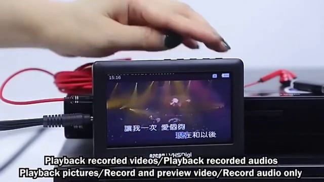 Ezcap180 4.3 Inch LCD Screen Portable Composite CVBS AV Video Recorder смотреть онлайн