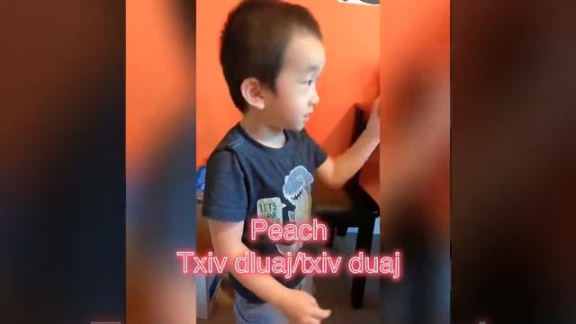 Fruits in Hmong language & English смотреть онлайн