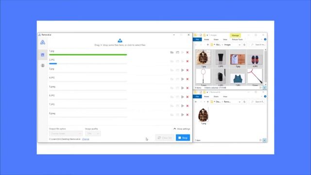 Bulk Photo Background Remover for Windows смотреть онлайн