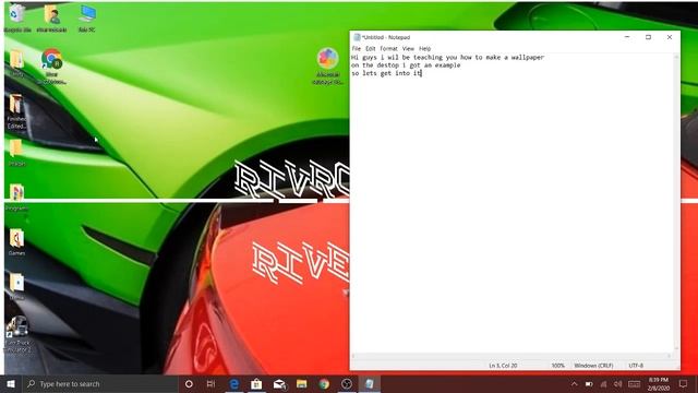 How to make a wallpaper for Windows 10 смотреть онлайн