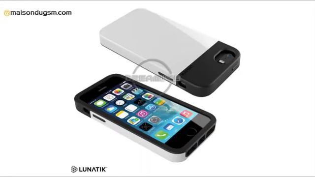 Coque iPhone 5S Lunatik FLAK Blanc et Noir смотреть онлайн