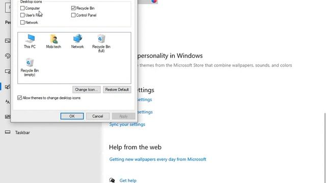 Windows 10 Desktop icons missing.. Solved смотреть онлайн