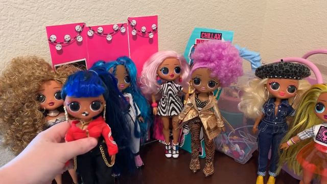 OMG doll collection LOL Surprise Outrageous Millennial Girls Series 1 2 3 Winter Disco Lights revie смотреть онлайн