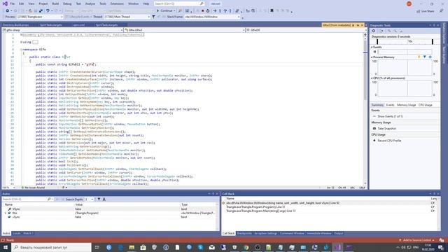.NET C# Vulkan 8 vke.net glfw смотреть онлайн