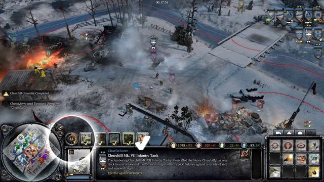 Company of Heroes 2 - British Gameplay смотреть онлайн