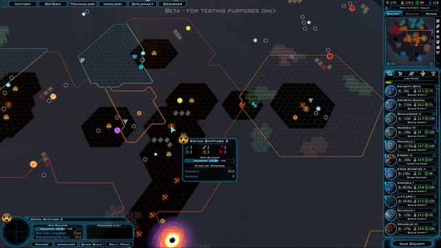 Galactic Civilizations 3 Let's Play - Beta 2 - Krynn Godlike - #13 - "Conquest" смотреть онлайн