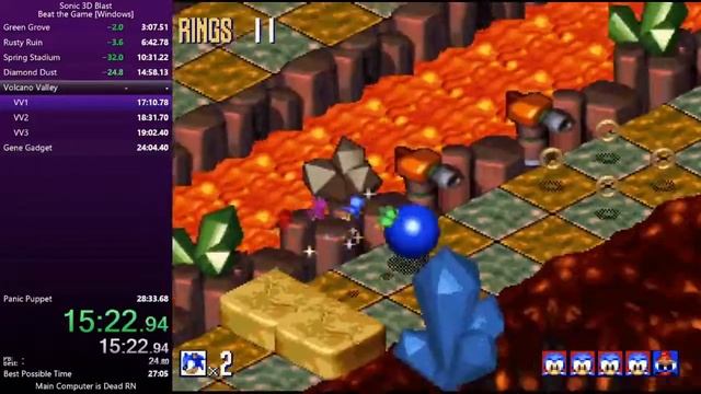 [PWR] Sonic 3D Blast (Windows) in 27:15 смотреть онлайн