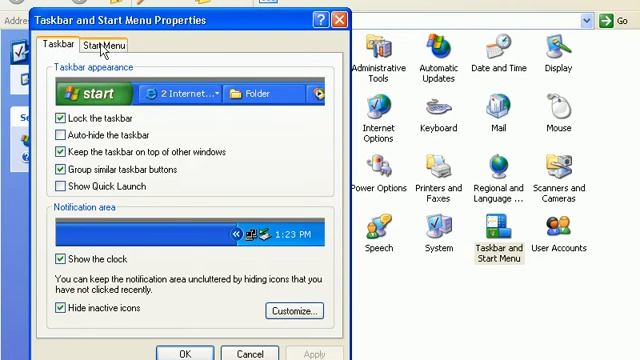 Task bar and Start Menu from Computer in Dari Part 1 смотреть онлайн