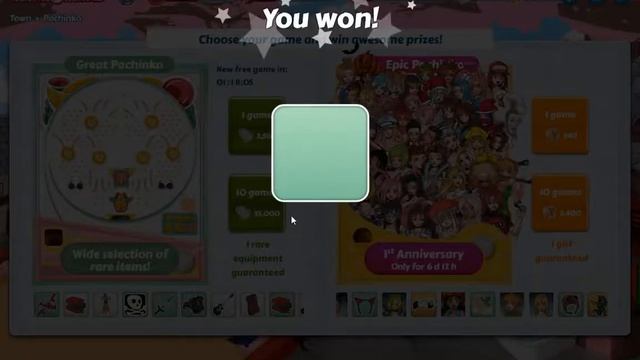 Haremheroes: 12 Single Pachinko Spins (Aniversary Event) смотреть онлайн