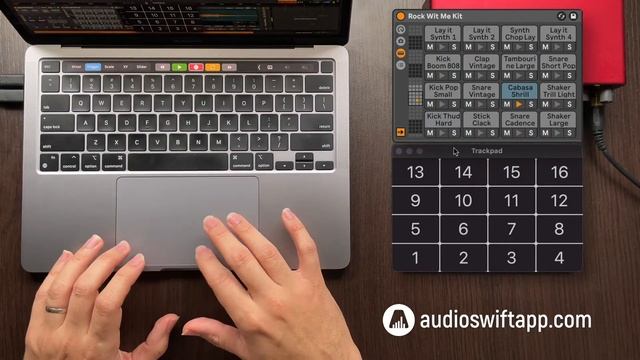 Trackpad Drum Beat with MPE - AudioSwift смотреть онлайн