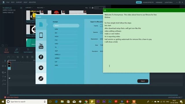 How to use Wondershare Filmora for free life time смотреть онлайн